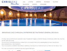 Tablet Screenshot of chrisleau.fr